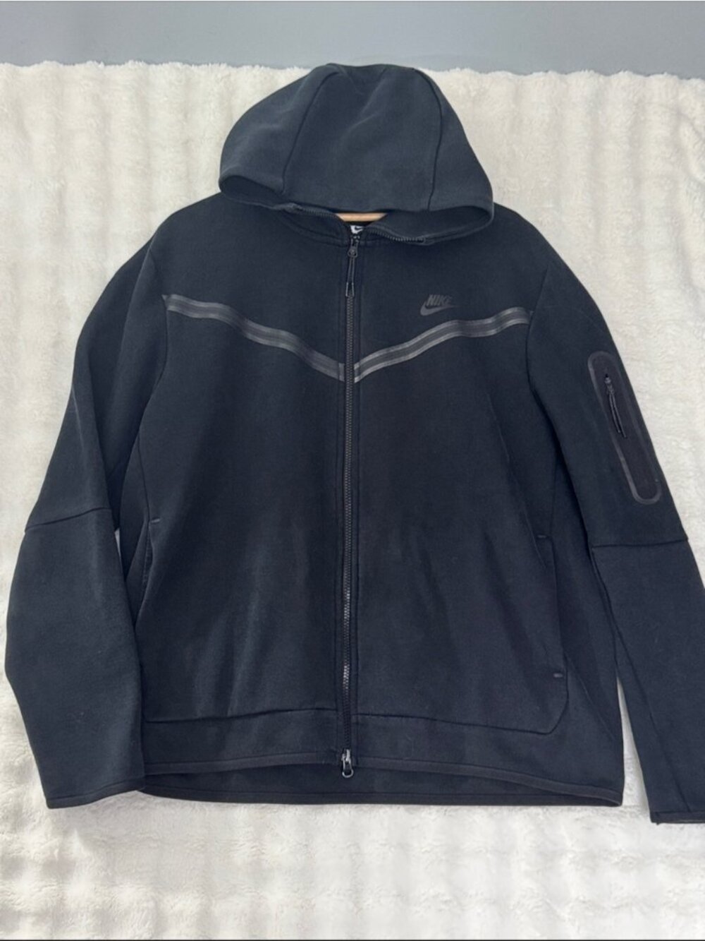 Mens Nike Tech Fleece Full-Zip Hoodie XL
